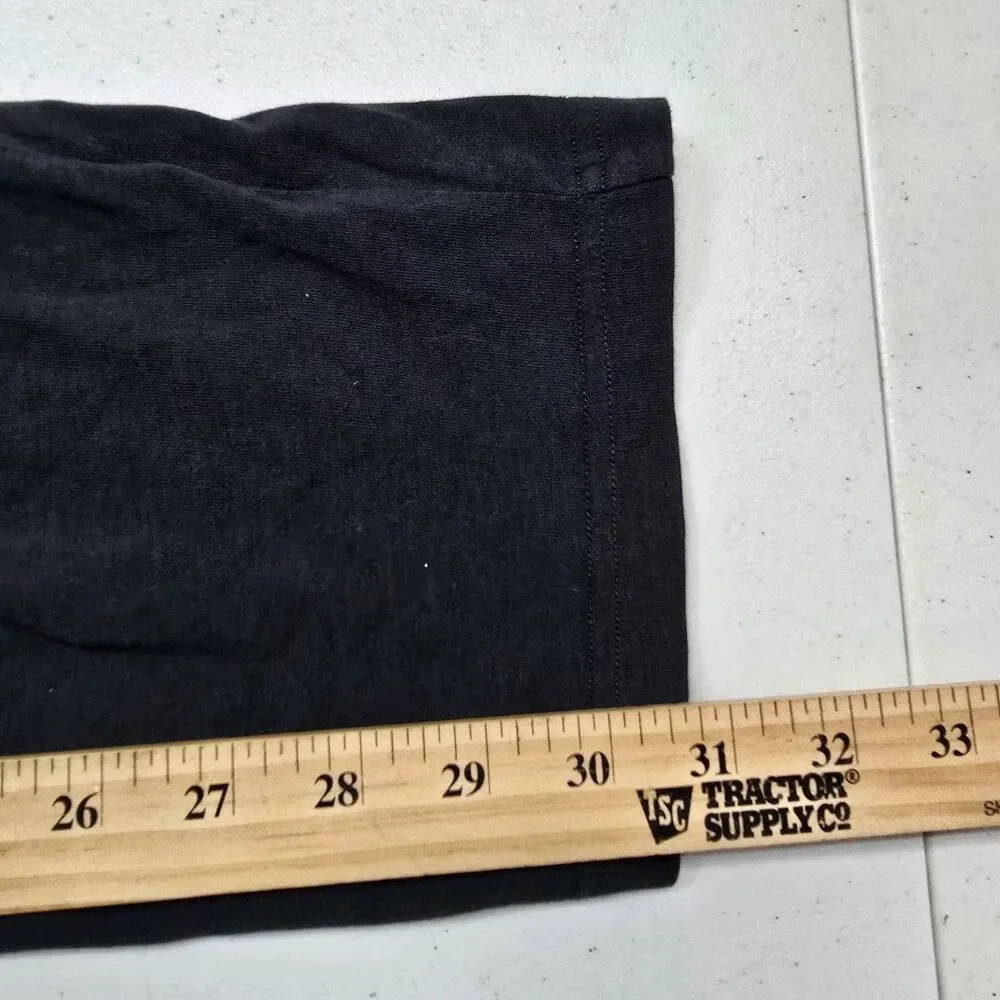 Hanes Lounge Pants Womens Med Navy Blue Pockets Elastic Drawstring Waist